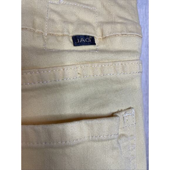 Jag Jeans Women’s Pull-on Capri Size 6 - Butter Yellow - Classic Fit - Picture 3 of 7